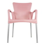 Stapelstoel Bella roze