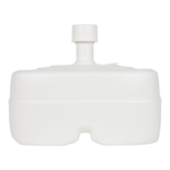 Parasolvoet kunststof vulbaar 50ltr wit