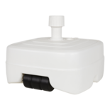 Parasolvoet kunststof vulbaar 50ltr wit