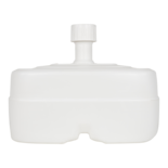 Parasolvoet kunststof vulbaar 50ltr wit