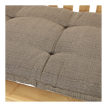 Bankkussen taupe 150x50x6cm