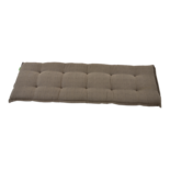 Bankkussen taupe 120x47x6cm