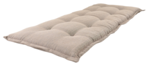 Bankkussen taupe 120x47x6cm