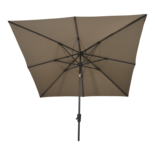 Parasol Libra taupe 2,5x2,5mtr (showroommodel)