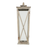 Windlicht Norway hout (set van 2)