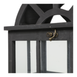 Windlicht Culto hout (set van 3)