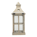 Windlicht Belgium hout (set van 2)