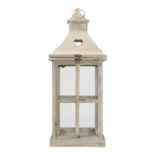Windlicht Belgium hout (set van 2)