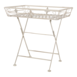 Outdoor Living - Dienbladtafel Viva la vida old white