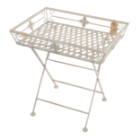 Outdoor Living - Dienbladtafel Viva la vida old white