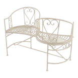 Outdoor Living - Loveseat Viva la vida old white 111x57cm