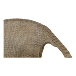 Outdoor Living - Tuinstoel Fiore stapelbaar Bruin-Grijs