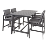 Outdoor Living - Barstoel Malibu charcoal