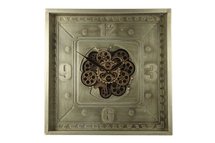 Countryfield - Klok Huntington brons 60,5 x 60,5 x 10,5cm