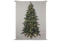 Countryfield - Wanddoek kerstboom LED timer 100x135CM