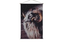 Countryfield - Wanddoek Ram LED timer 66x110CM