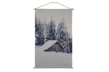 Countryfield - Wanddoek Sneeuwhut LED timer 66x110CM