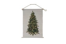 Countryfield - Wanddoek Kerstboom LED timer 40x60CM
