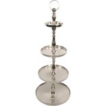Outdoor Living - Etagère Brush Zilver ø50x120cm