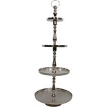 Outdoor Living - Etagère Brush Zilver ø50x120cm