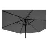 Parasol Gemini grijs Ø3mtr