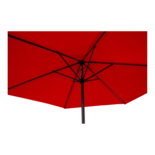 Parasol Gemini rood Ø3mtr