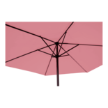 Parasol Gemini soft pink Ø3mtr