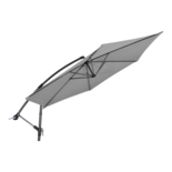 Zweefparasol Gemini grijs Ø3mtr