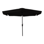 Parasol Gemini zwart Ø3mtr