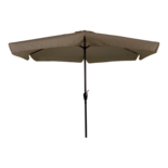 Parasol Gemini taupe Ø3mtr