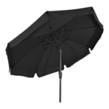 Parasol Libra zwart Ø3mtr