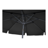 Parasol Libra zwart Ø3mtr