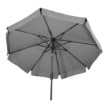 Parasol Libra grijs Ø3mtr