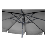 Parasol Libra grijs Ø3mtr