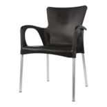 Outdoor Living - Stapelstoel Bella Zwart