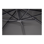 Outdoor Living - Zweefparasol Taurus grijs 3x3mtr