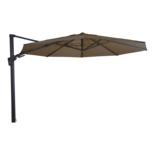 Zweefparasol VirgoFlex taupe Ø3,5mtr