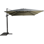 Zweefparasol Virgo grijs zonder volan 3x3mtr