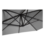 Zweefparasol Libra grijs 2,5x2,5mtr