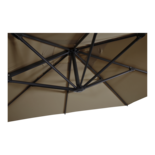 Zweefparasol Libra taupe 2,5x2,5mtr