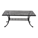 Gietaluminium lounge tafel Queens