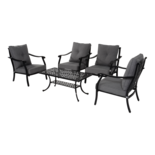 Gietaluminium lounge tafel Queens