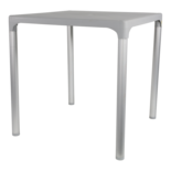 Tafel Bella grijs 70x70cm