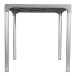 Tafel Bella grijs 70x70cm