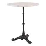 Tafel marmer wit Ø60cm