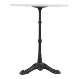 Tafel marmer wit Ø60cm