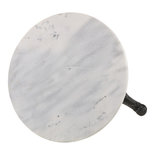 Tafel marmer wit Ø60cm