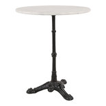 Tafel marmer wit Ø60cm