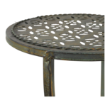 Outdoor Living - Plantentafel 3-traps Viva la vida brons/groen Ø22