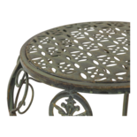 Plantentafel rond Viva la vida brons/groen, set van 3